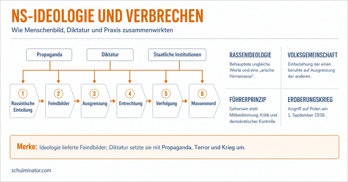 NS-Ideologie: Grundlagen, Ziele und Folgen