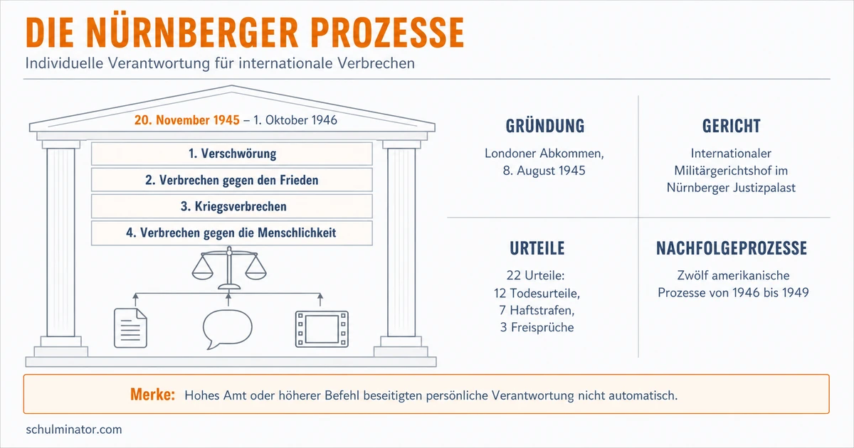 Nürnberger Prozesse: Ablauf, Urteile, Bedeutung