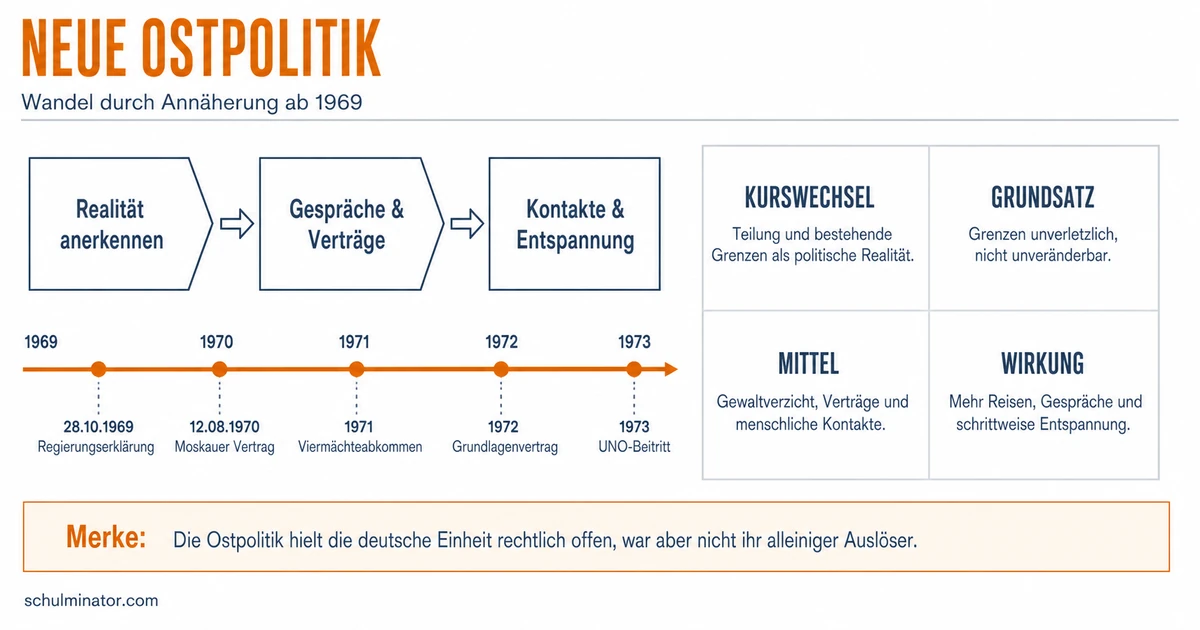 Neue Ostpolitik: Ziele, Verträge und Folgen