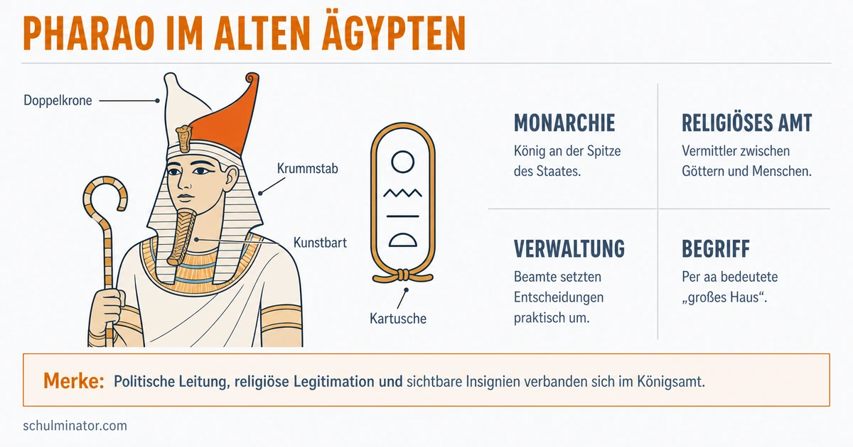 Pharao: Macht, Aufgaben und Zeichen erklärt
