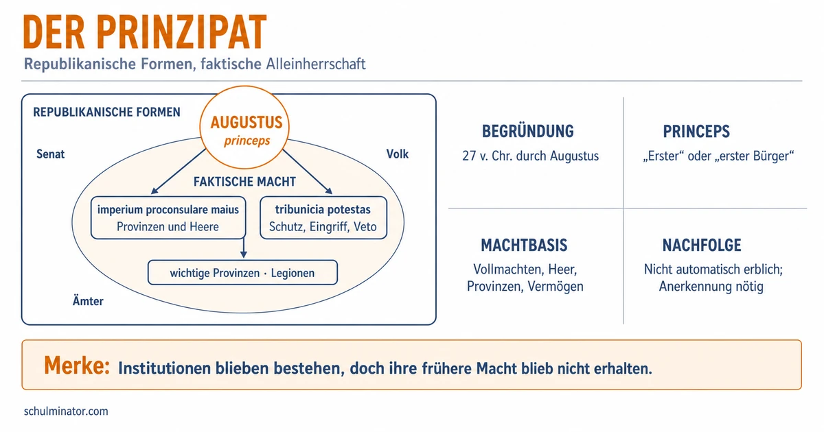 Prinzipat: Wie Augustus die Republik veränderte
