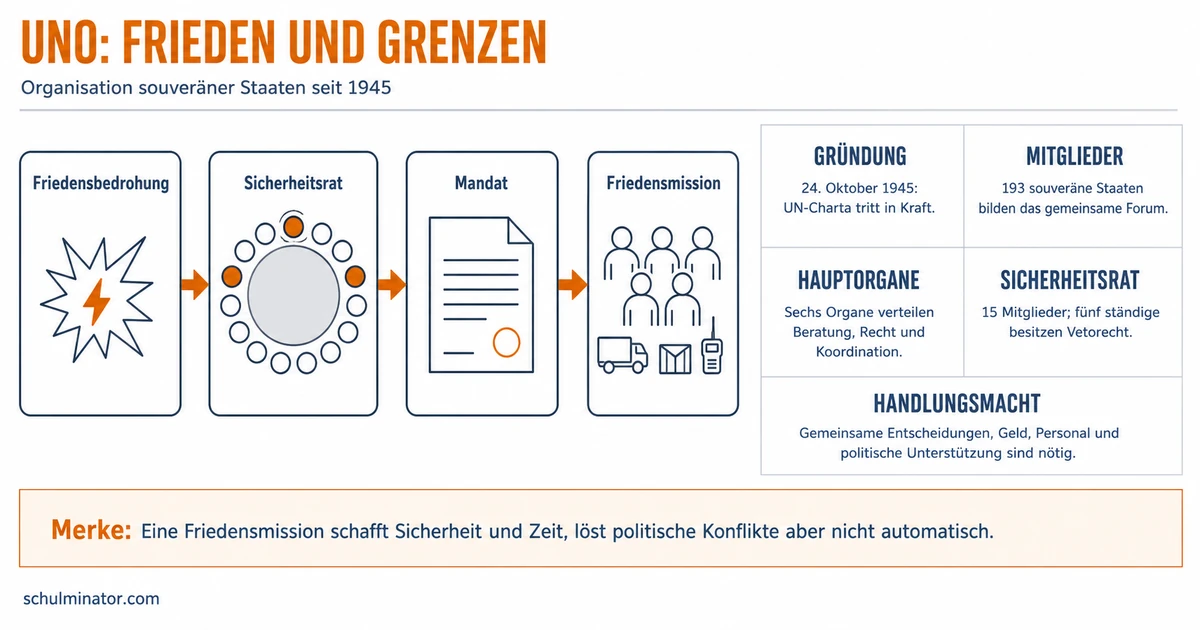 UNO: Ziele, Organe und Grenzen verstehen