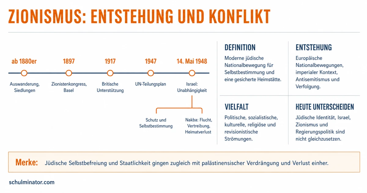 Zionismus: Geschichte, Strömungen und Perspektiven