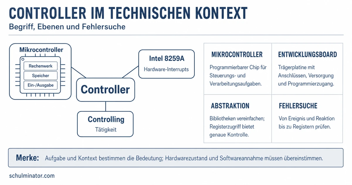 Controller in der Informatik einfach erklärt