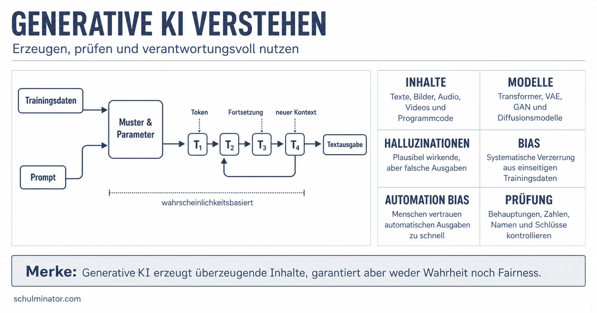 Generative KI verstehen und sicher nutzen
