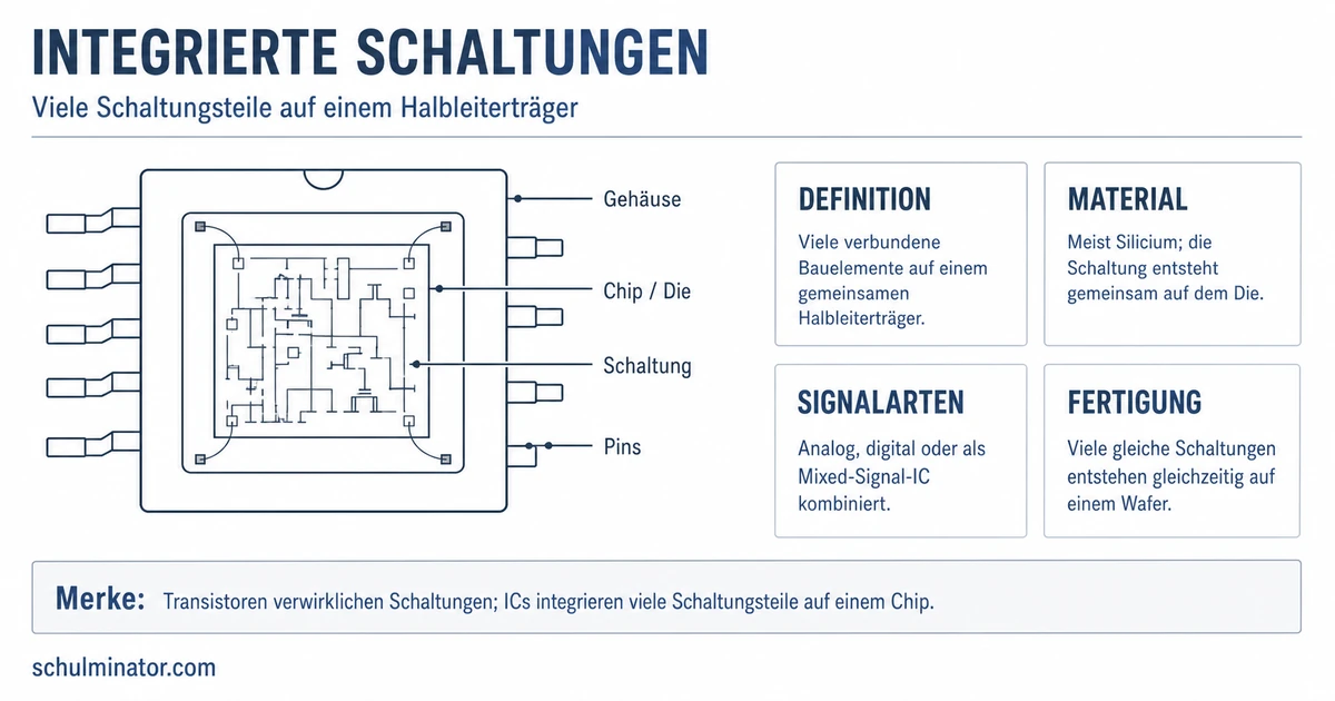 Integrierte Schaltung einfach erklärt