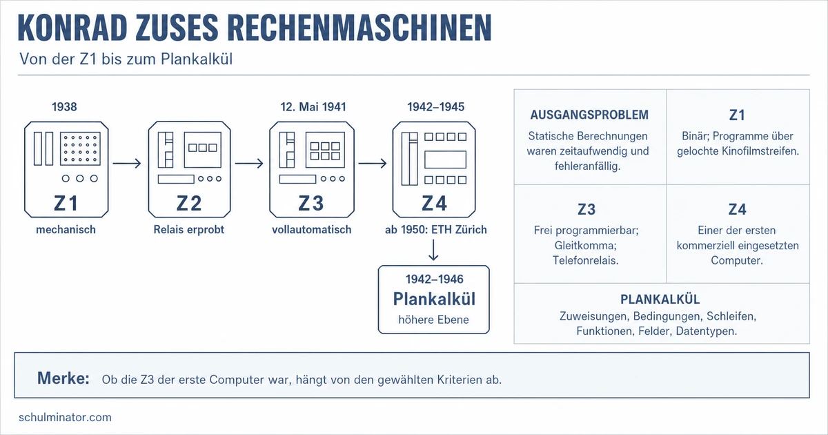 Konrad Zuse: Computerpionier und Erfinder