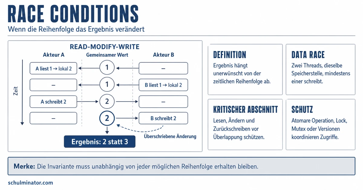 Race Condition einfach erklärt
