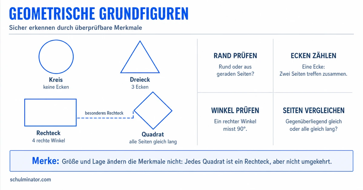 Geometrische Figuren erkennen und beschreiben