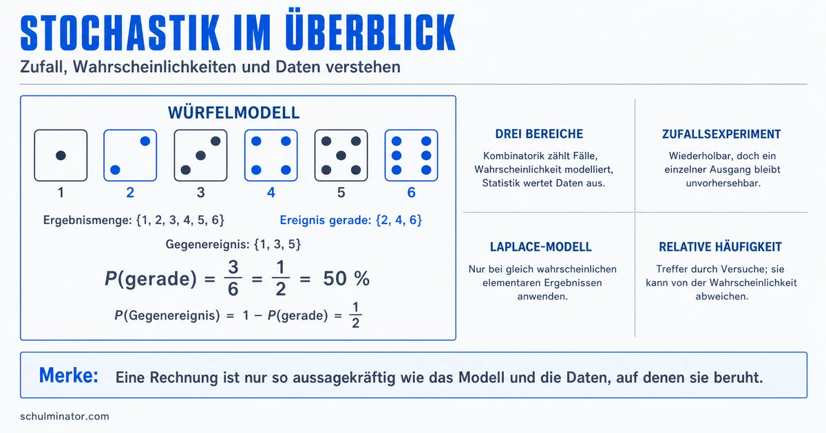 Stochastik: Zufall, Wahrscheinlichkeit und Daten