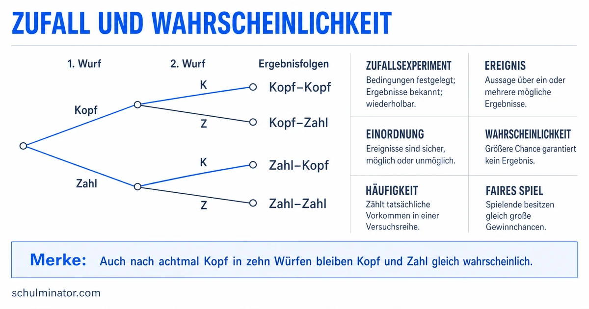 Zufall und Wahrscheinlichkeit in der Grundschule