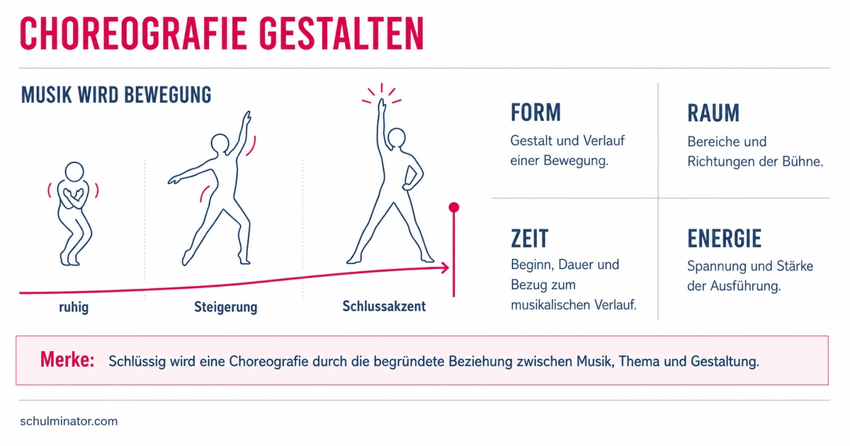Choreografie entwickeln: Musik in Bewegung übersetzen