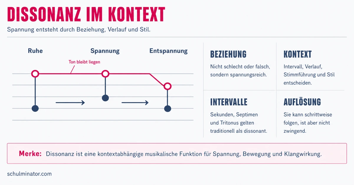 Dissonanz: Spannung in Musik verstehen