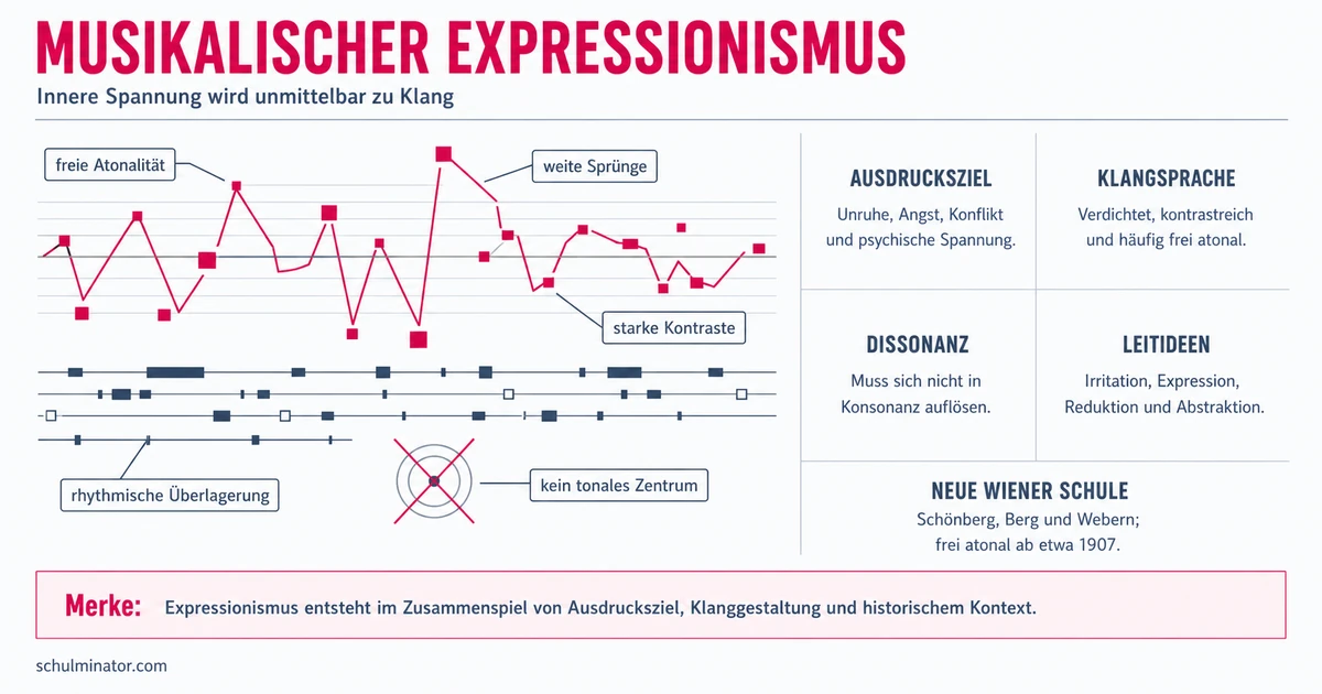 Expressionismus in der Musik: Merkmale erkennen
