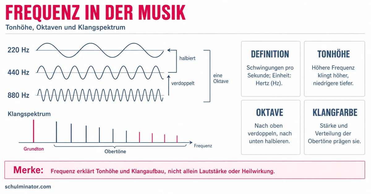 Frequenz in der Musik: Tonhöhe und Klang verstehen