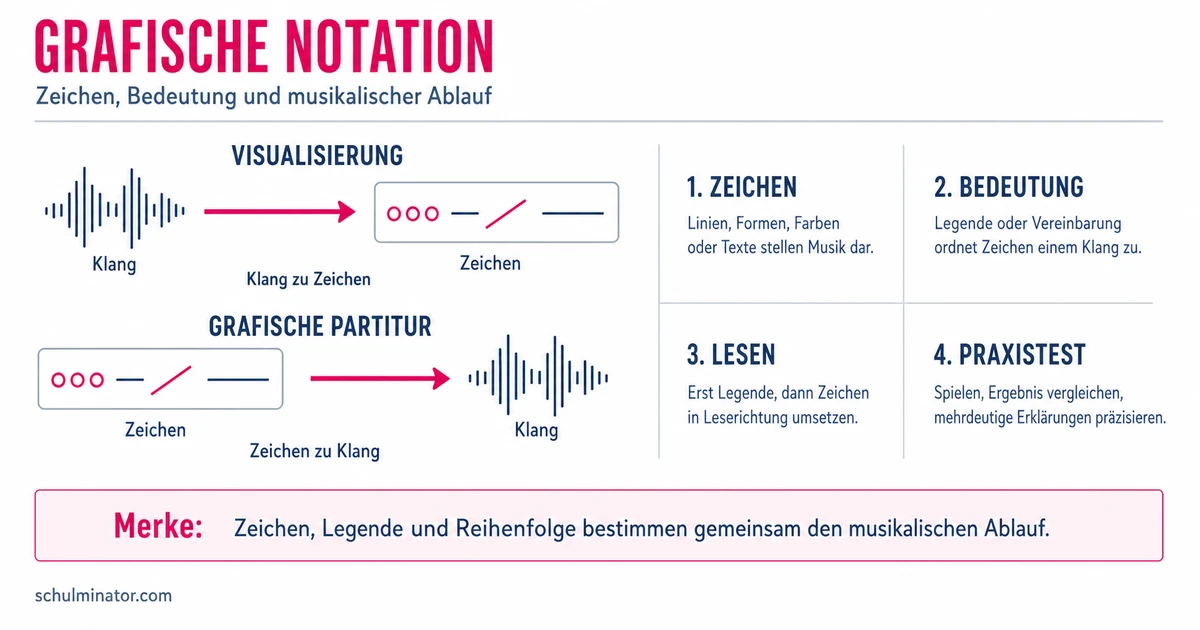 Grafische Notation: Klangzeichen lesen und erfinden
