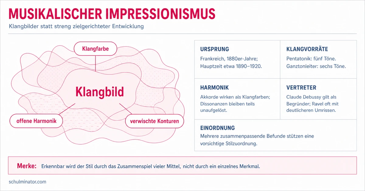 Impressionismus in der Musik erkennen und deuten