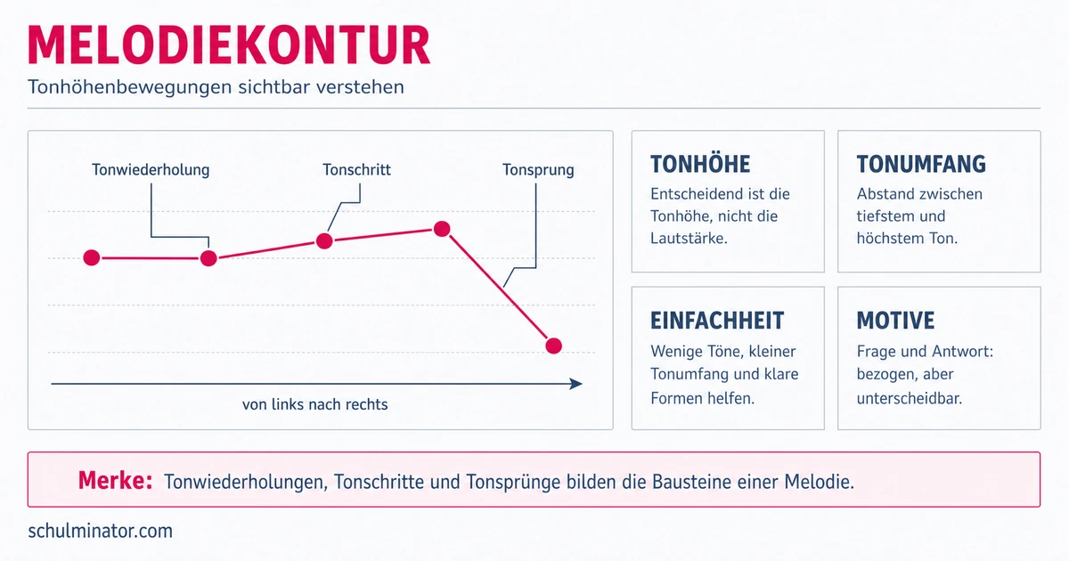 Melodie: Tonverläufe hören und gestalten