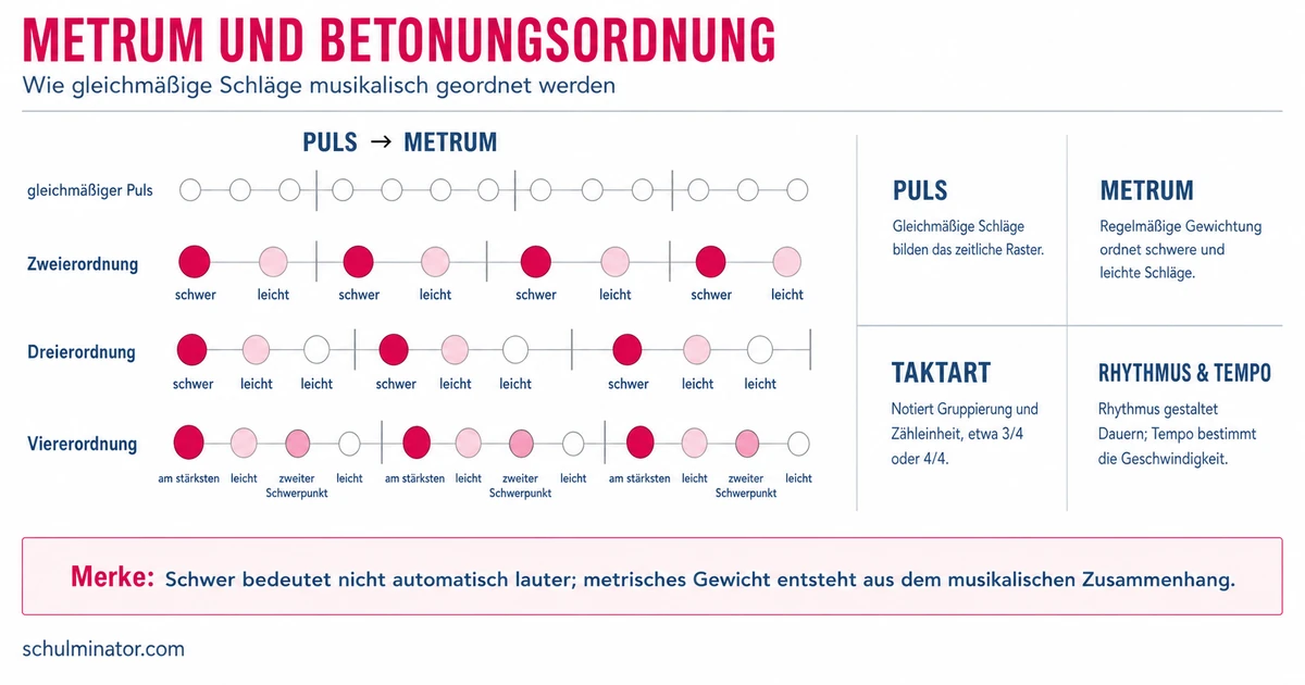 Metrum in der Musik: Puls und Takt verstehen