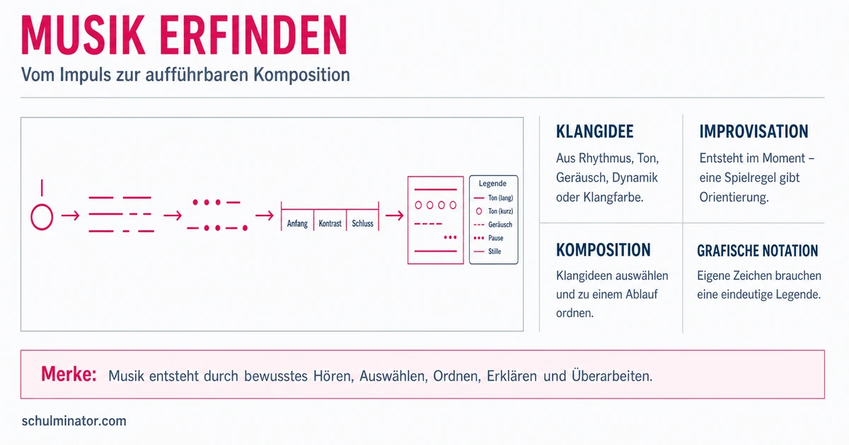 Musik erfinden: Von der Klangidee zur Komposition