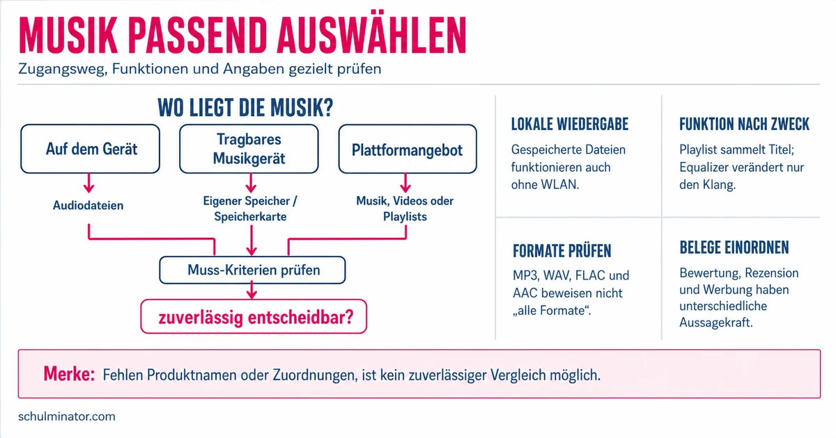 Musik hören: Apps, Geräte und Streaming prüfen