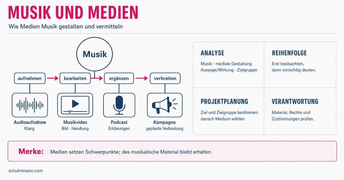 Musik und Medien: analysieren und selbst gestalten