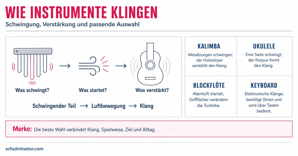 Musikinstrumente: Klang und passende Auswahl
