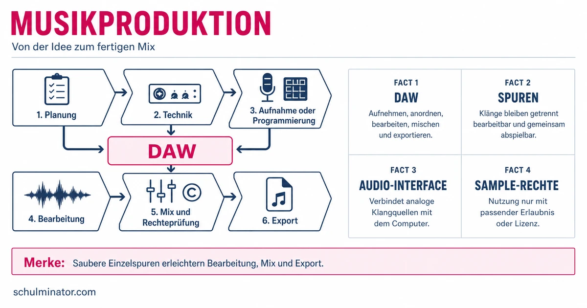 Musikproduktion: Vom ersten Beat zum fertigen Mix