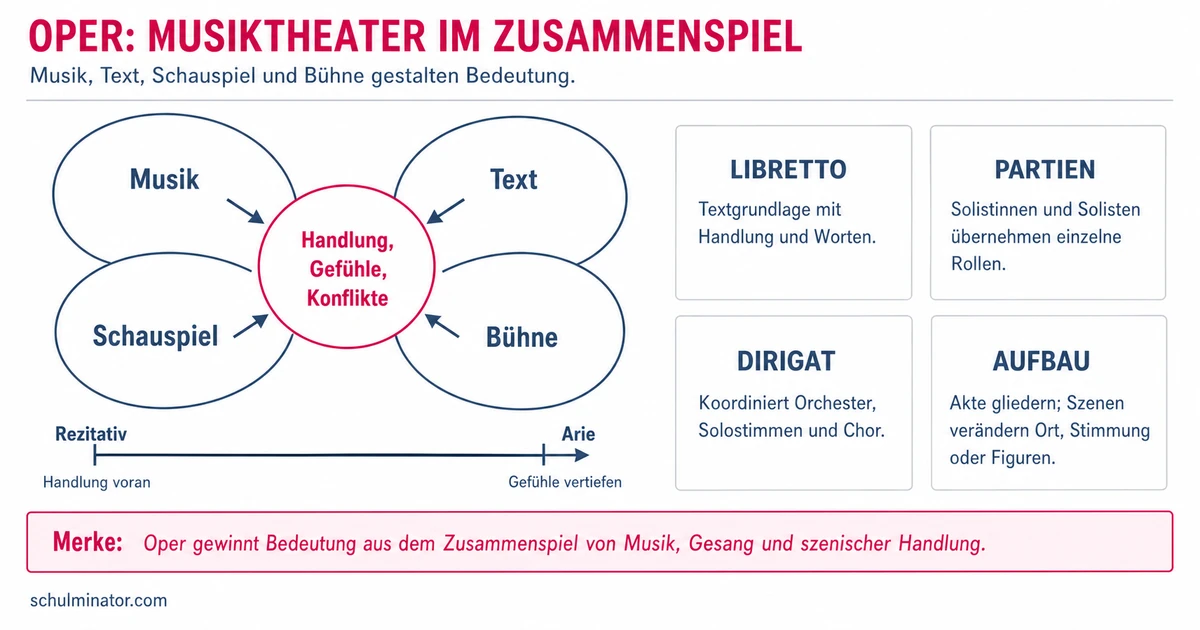 Oper einfach erklärt: Aufbau, Musik und Wirkung