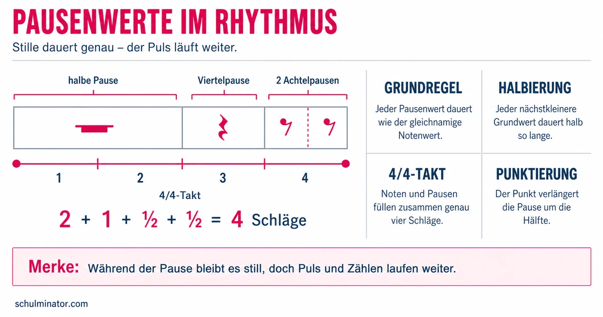 Pausenwerte: Dauer erkennen und richtig zählen