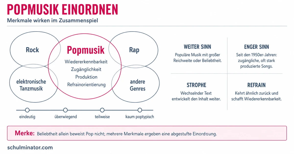 Popmusik erkennen, analysieren und einordnen