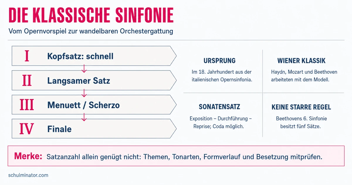 Sinfonie: Aufbau, Geschichte und Form verstehen