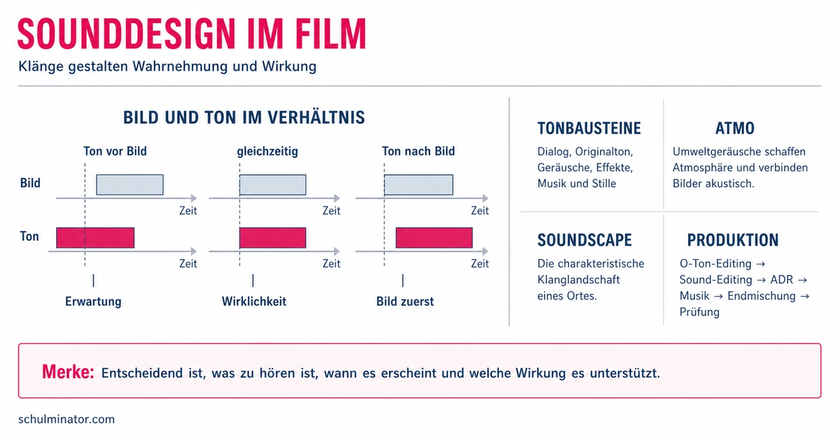 Sounddesign in Film und Video einfach erklärt