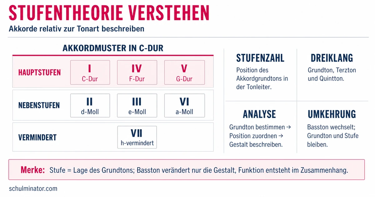 Stufentheorie einfach erklärt und angewendet