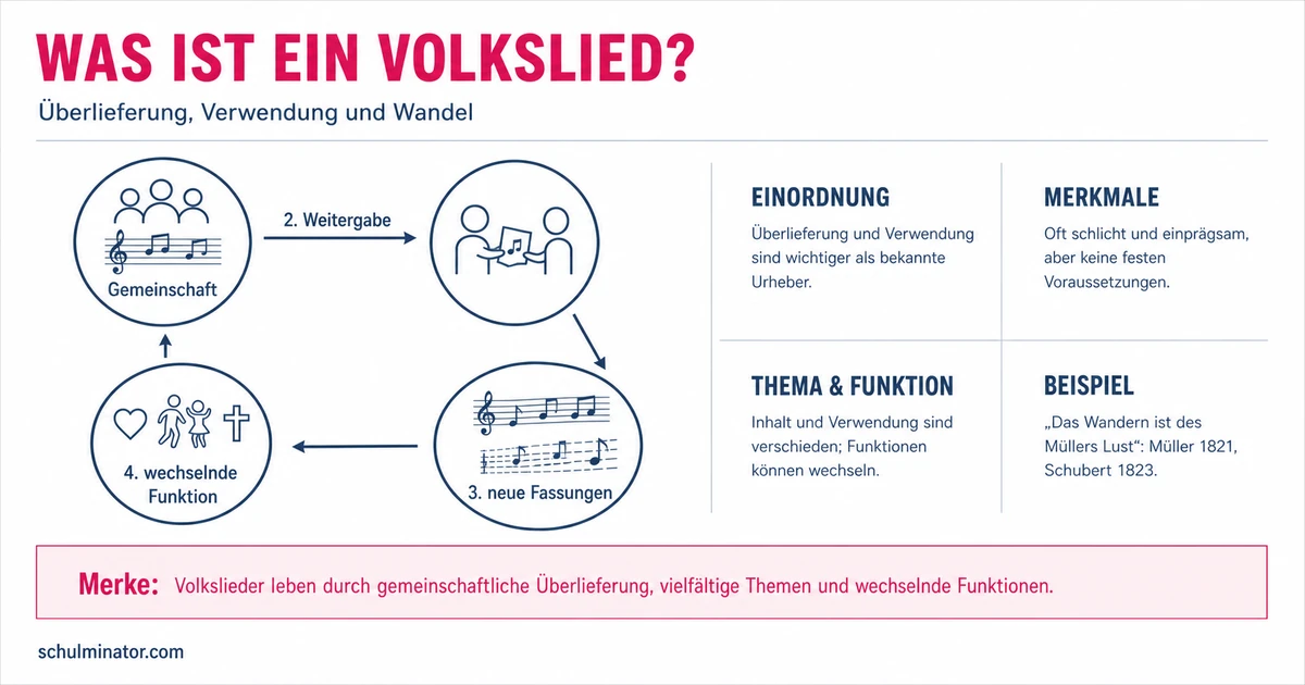 Volkslied: Merkmale, Wandel und Kontext verstehen