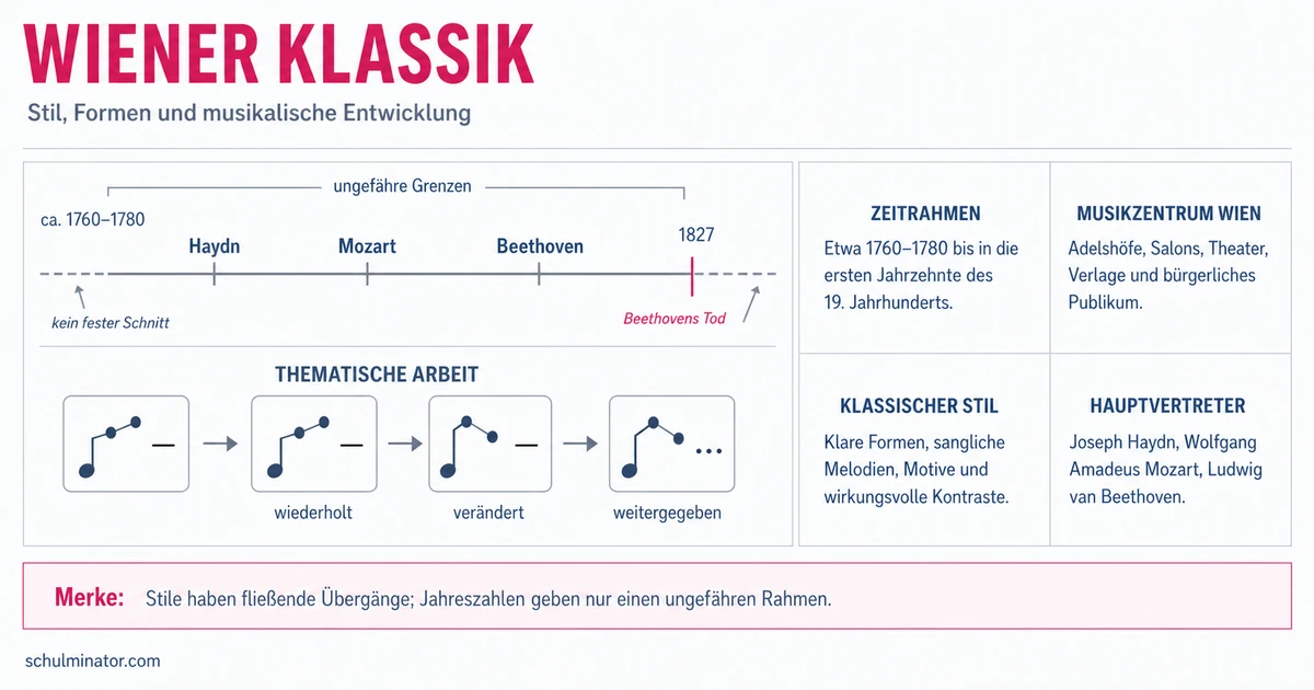 Wiener Klassik: Merkmale, Werke und Komponisten