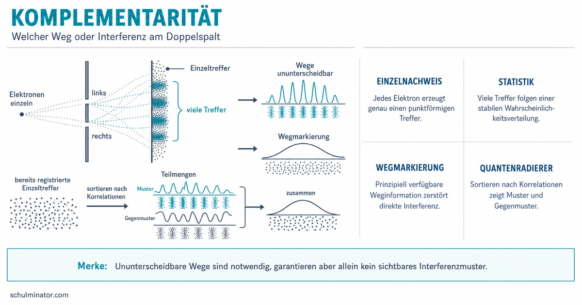 Komplementarität in der Quantenphysik erklärt