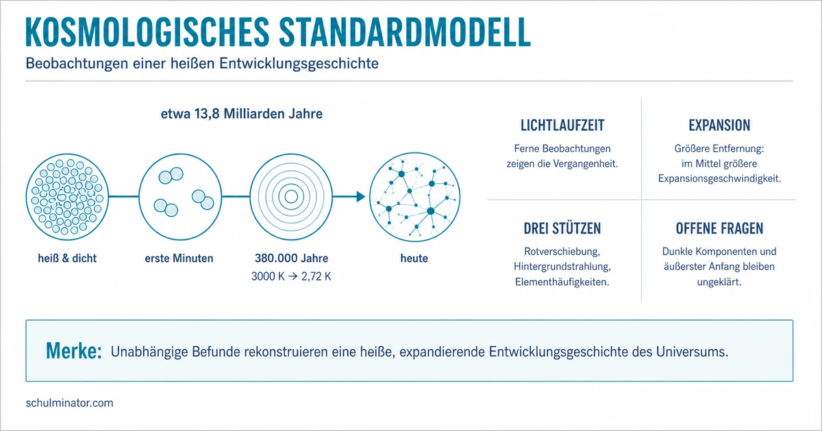 Kosmologie: Entwicklung des Universums verstehen