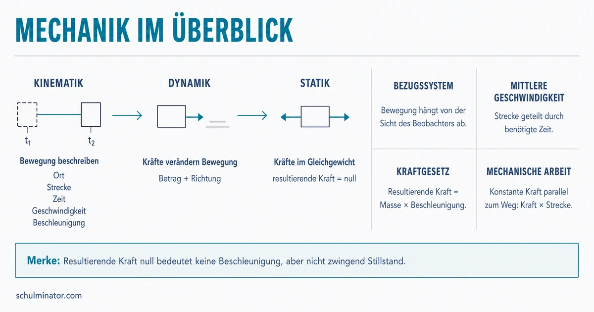 Mechanik: Bewegung, Kräfte und Energie verstehen
