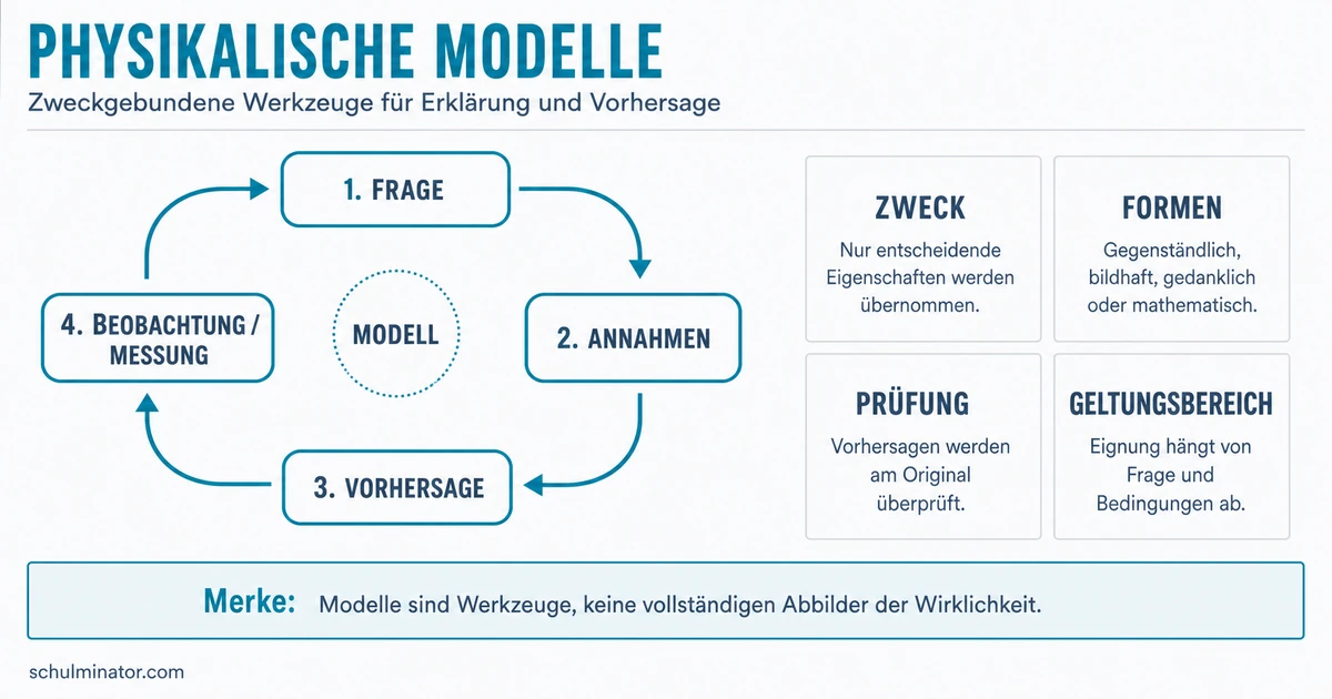 Modelle in der Physik: Oberstufe verständlich