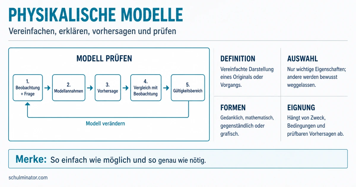 Modelle in der Physik: Annahmen und Grenzen