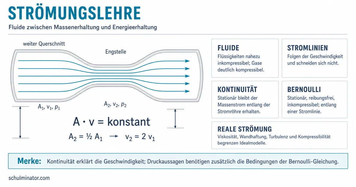 Strömungslehre: Fluide, Druck und Auftrieb