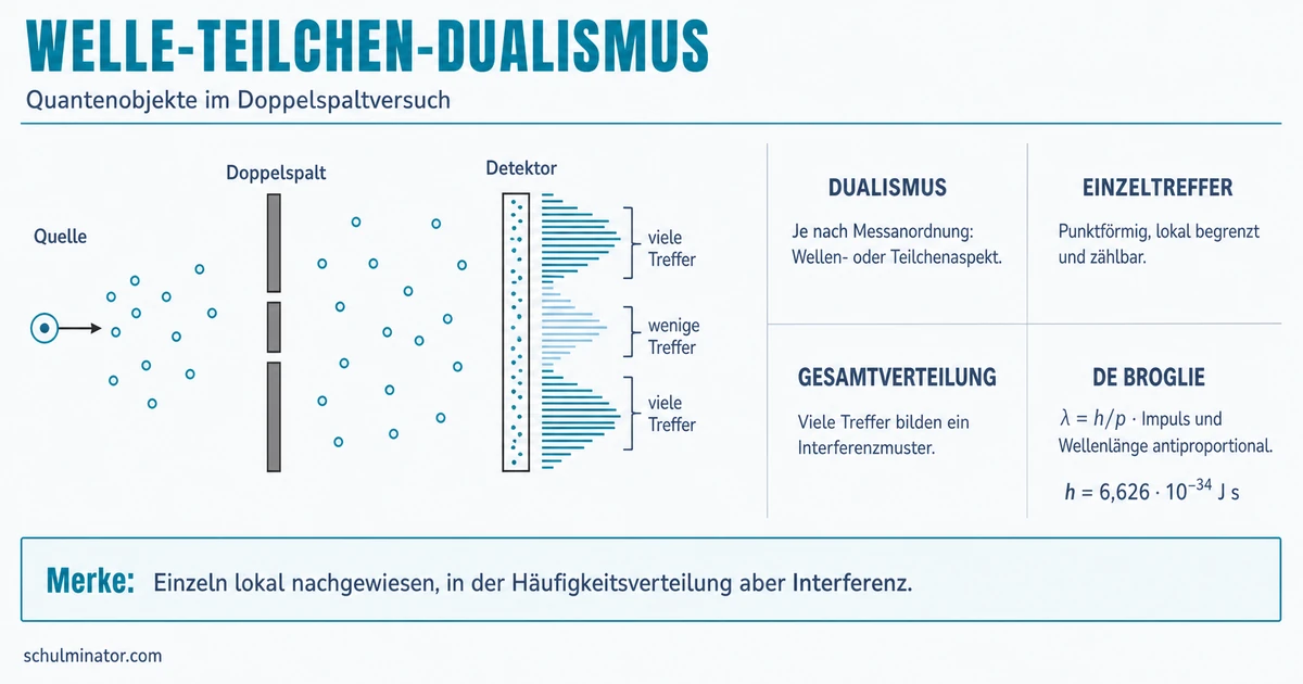 Welle-Teilchen-Dualismus einfach erklärt