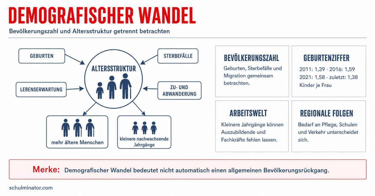 Demografischer Wandel: Ursachen und Folgen