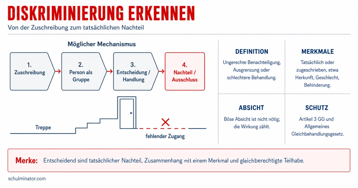 Diskriminierung erkennen und richtig handeln