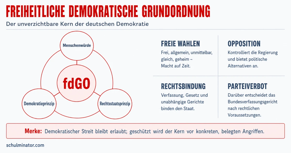 Freiheitliche demokratische Grundordnung erklärt