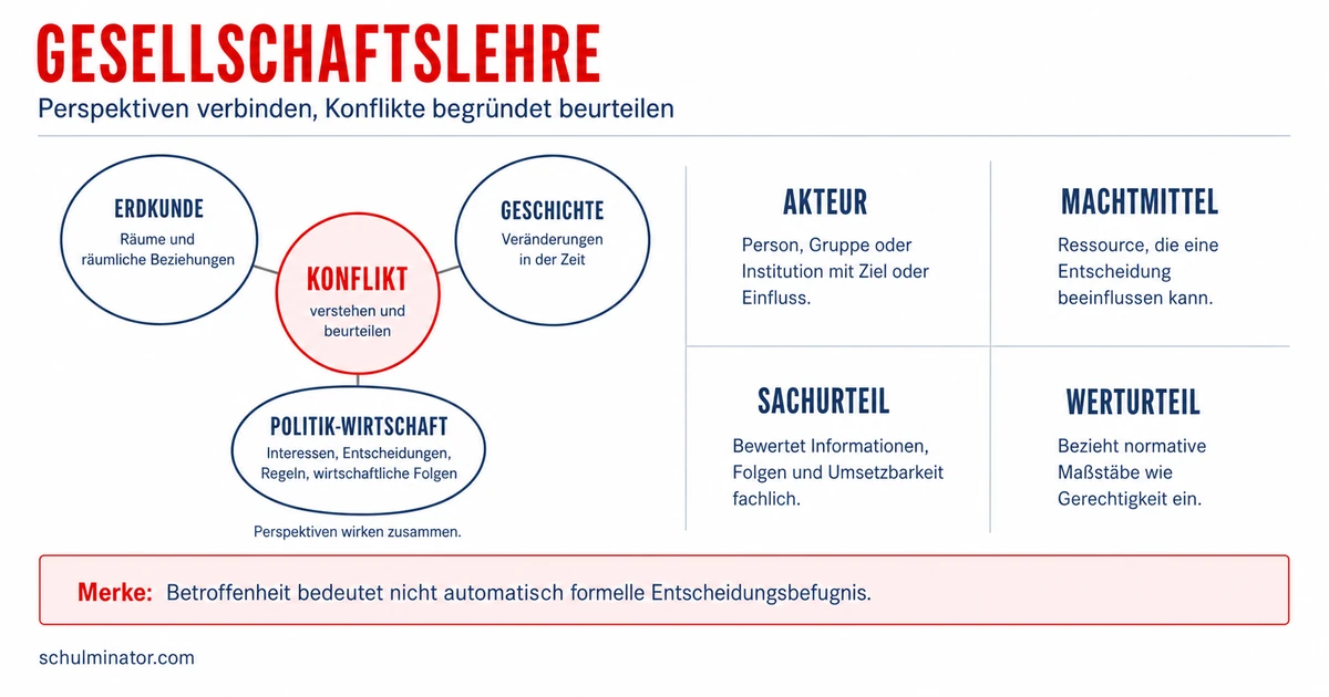 Gesellschaftslehre: Zusammenhänge erkennen