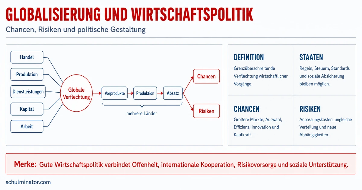 Globalisierung und Wirtschaftspolitik verstehen