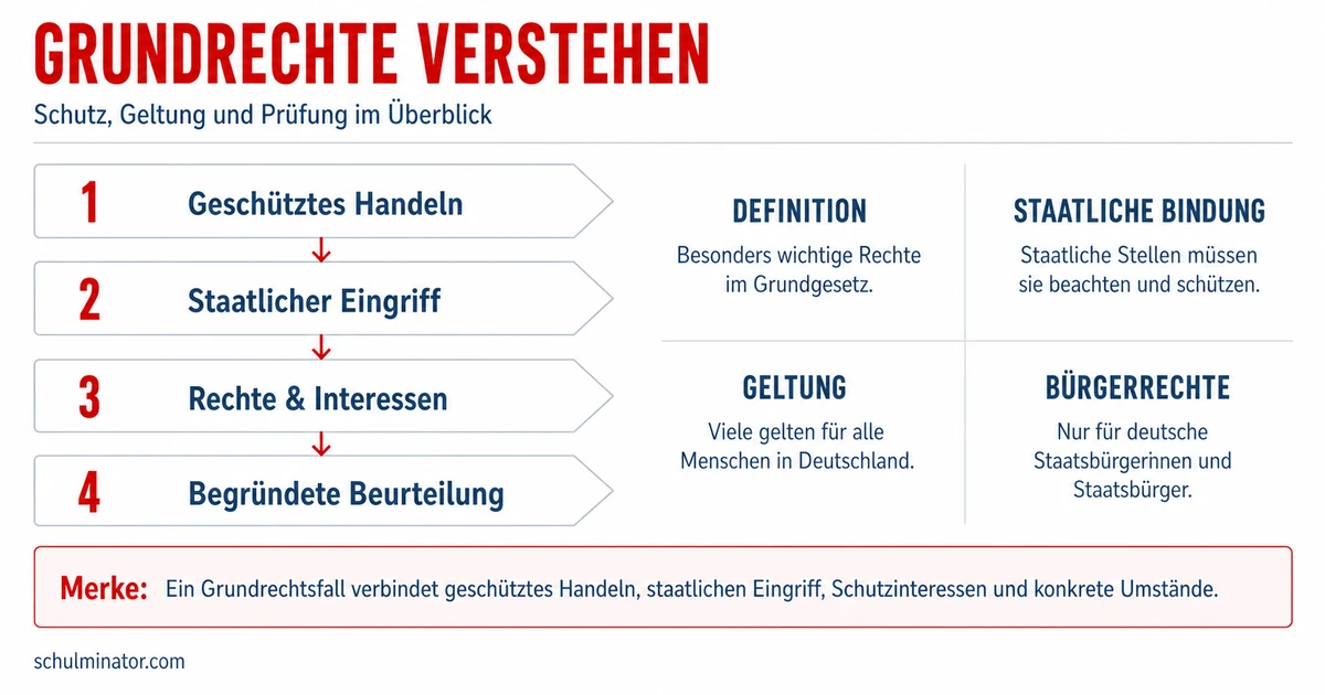 Grundrechte: Schutz, Beispiele und Konflikte