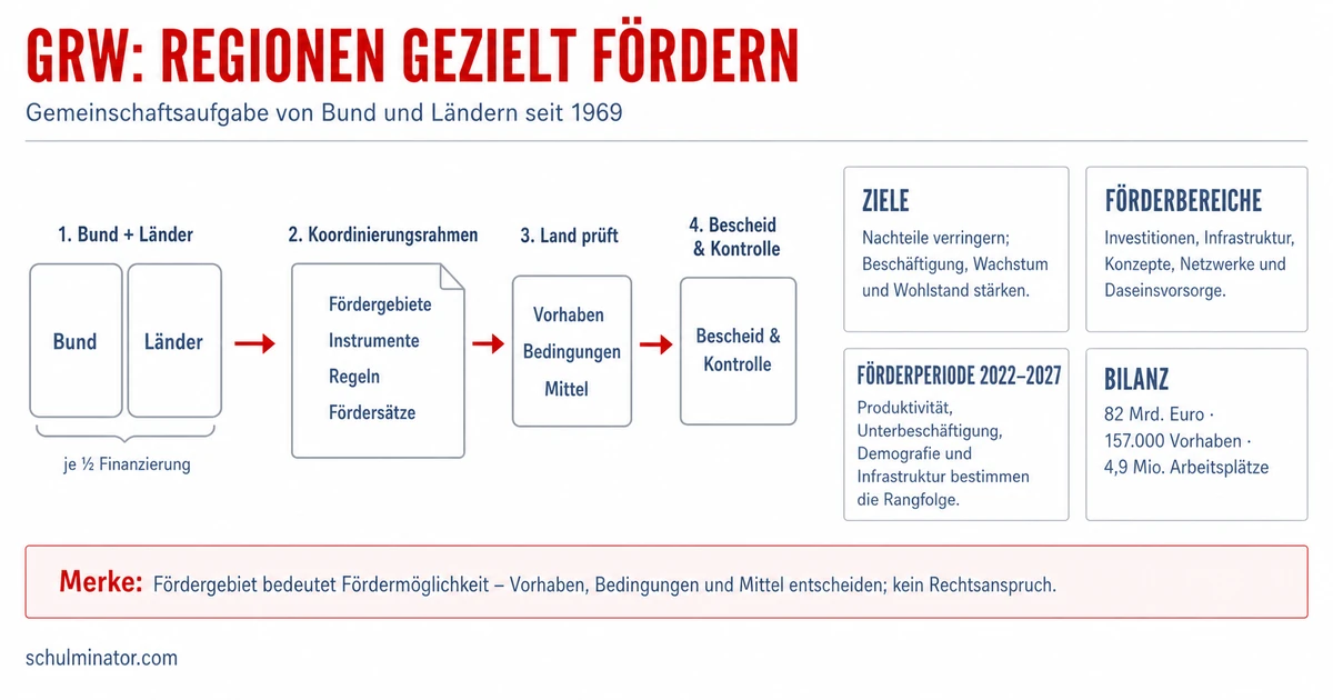 GRW: Ziele, Förderung und Reformdebatte